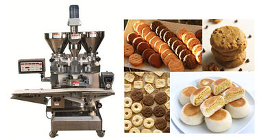 2 lagen Koekjes dieMachine, de Machine ISO9001 vormen van de Bakkerijfabricatie van koekjes