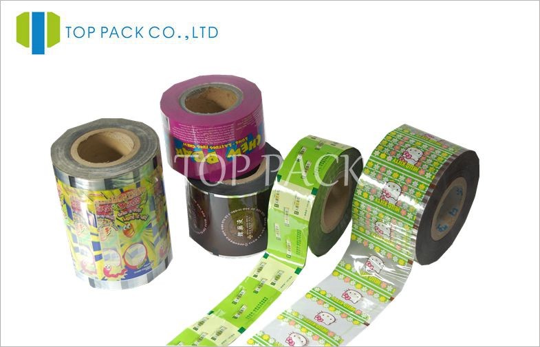Plastiek Gelamineerd Verpakkend Filmbroodje voor Zaden/Snack, 3 Duim Diameter het Lamineren Film