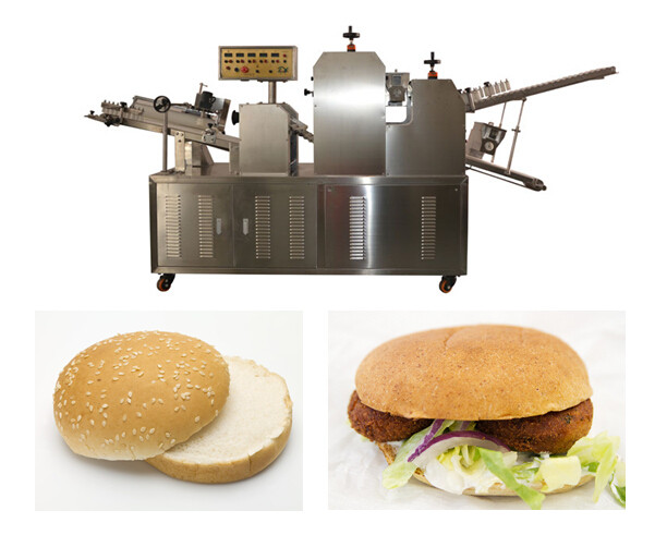 60g hamburgerbrood die Materiaal van de Machine het Commerciële Bakkerij vormen